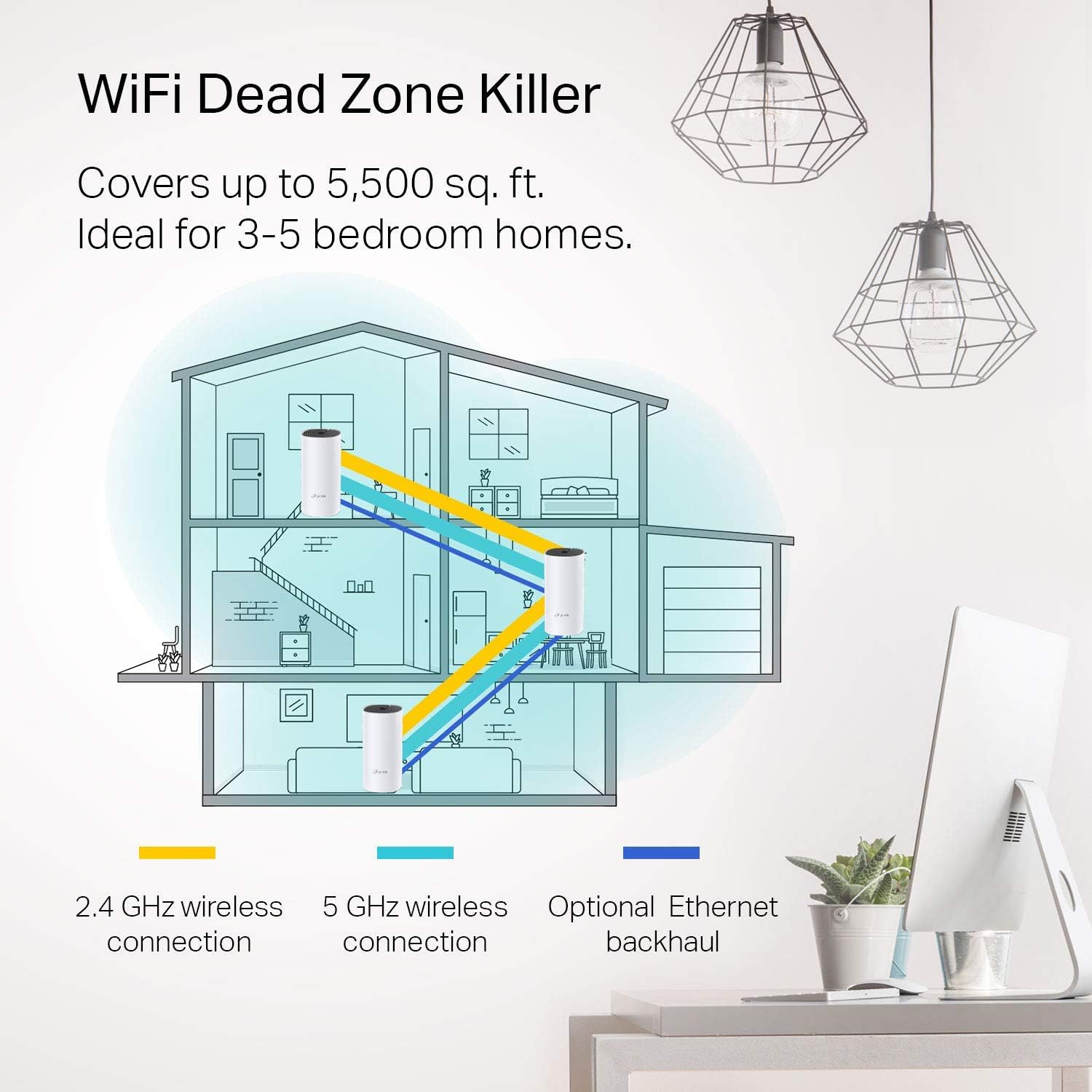 Deco-M4 Sistema Wi-Fi Mesh AC1200