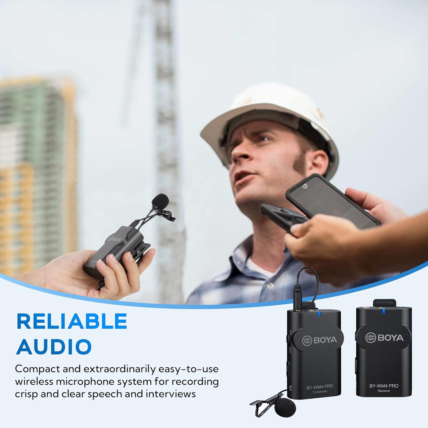 BOYA BY-WM4 PRO K1 Digital Wireless Microphone