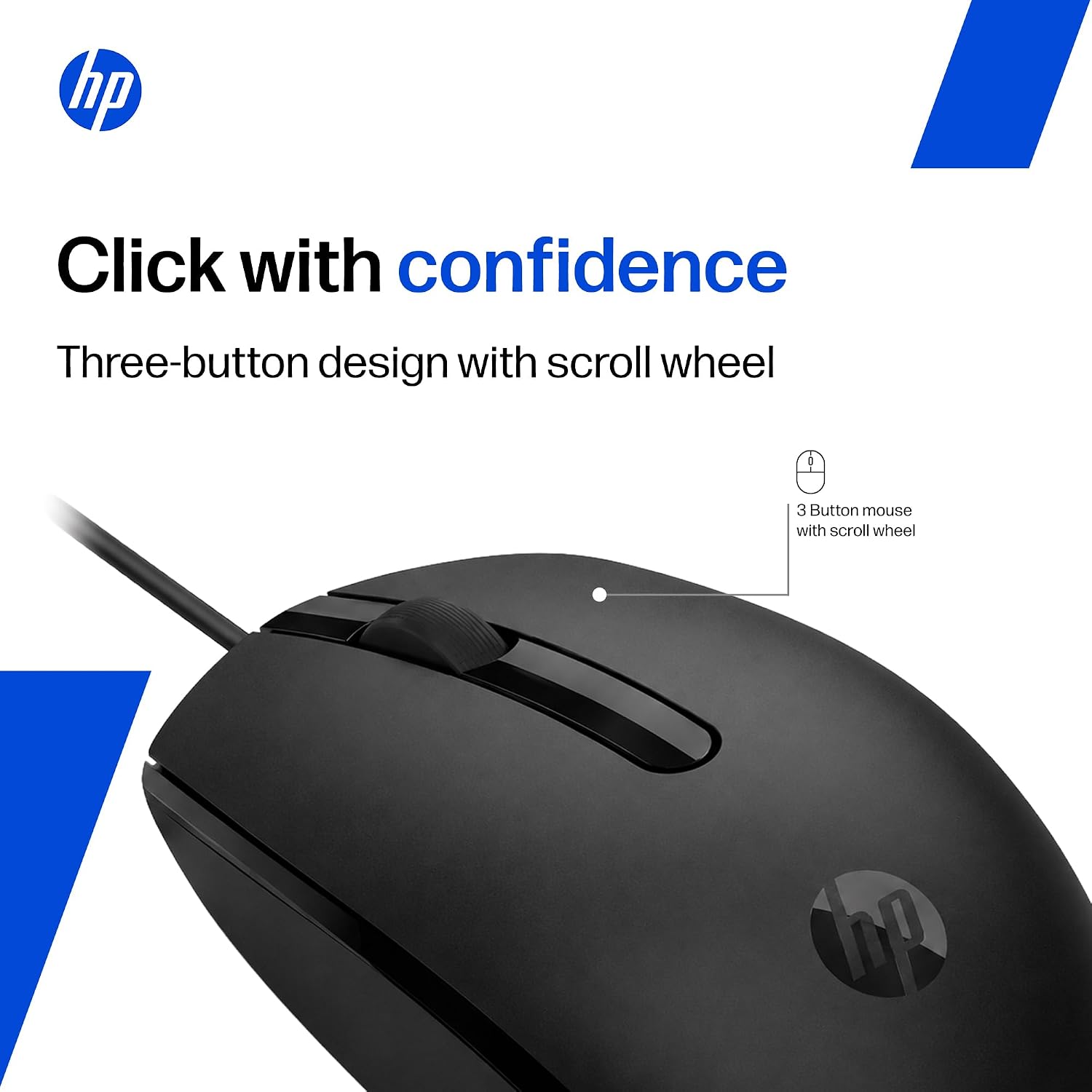 HP M10 — Rato USB com Fio