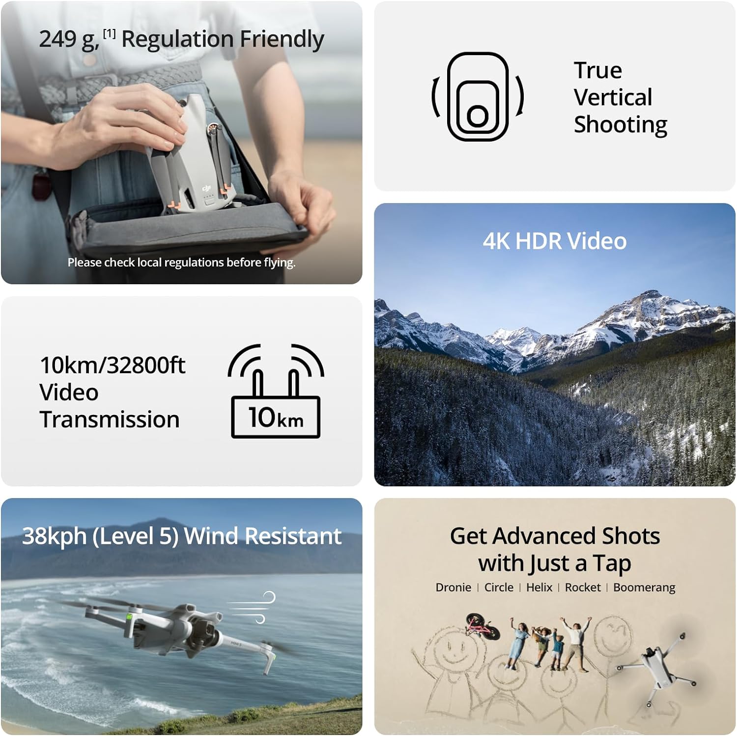 Drone DJI Mini 3 Fly More Combo (DJI RC)