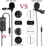 Boya BY-M1-PRO Premium Universal Omnidirectional Lavalier Microphone