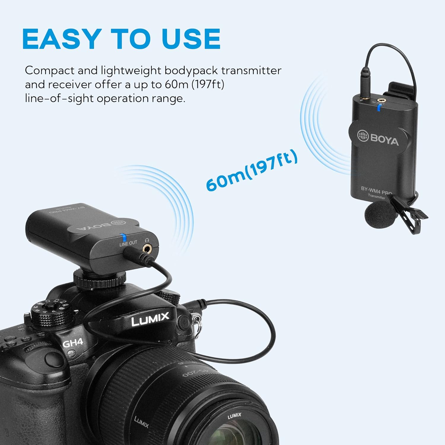 BOYA BY-WM4 PRO K1 Digital Wireless Microphone