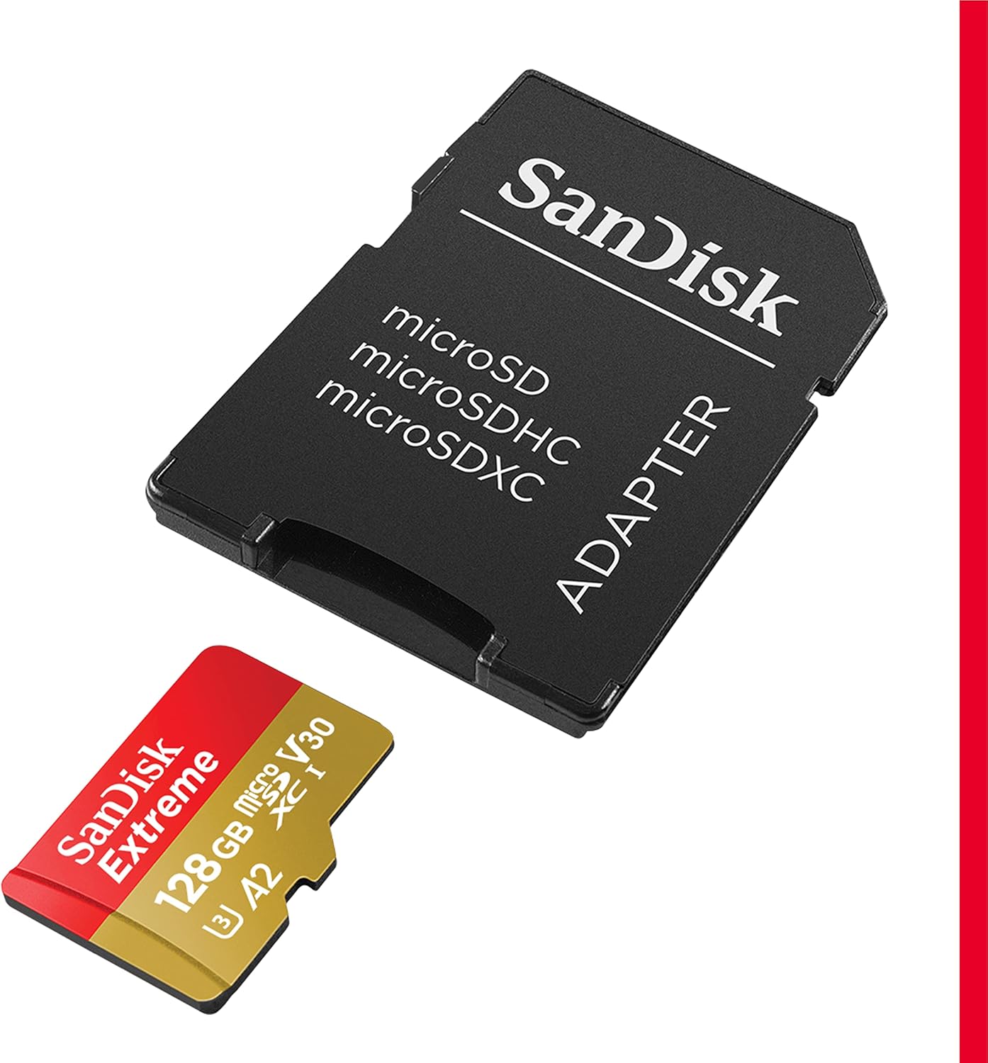 SANDISK Cartão microSD extremo de 128 GB