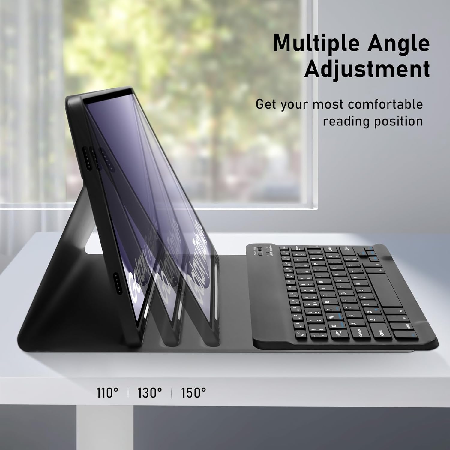 Capa com Teclado para Samsung Galaxy Tab A9+/A9 (11" - 2023)