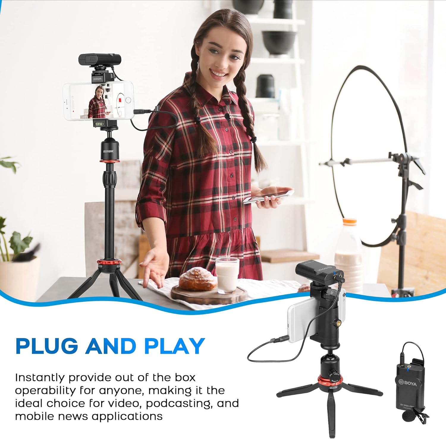 BOYA BY-WM4 PRO K1 Digital Wireless Microphone