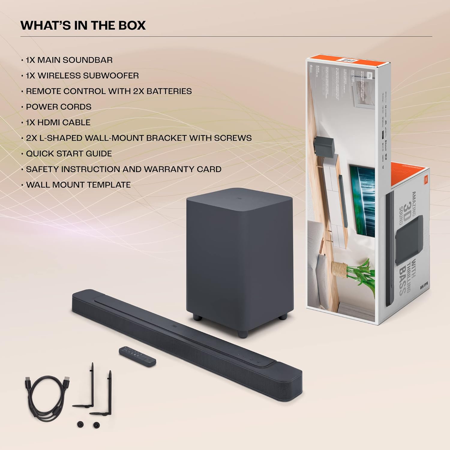 JBL Bar 500: 5.1-Channel soundbar