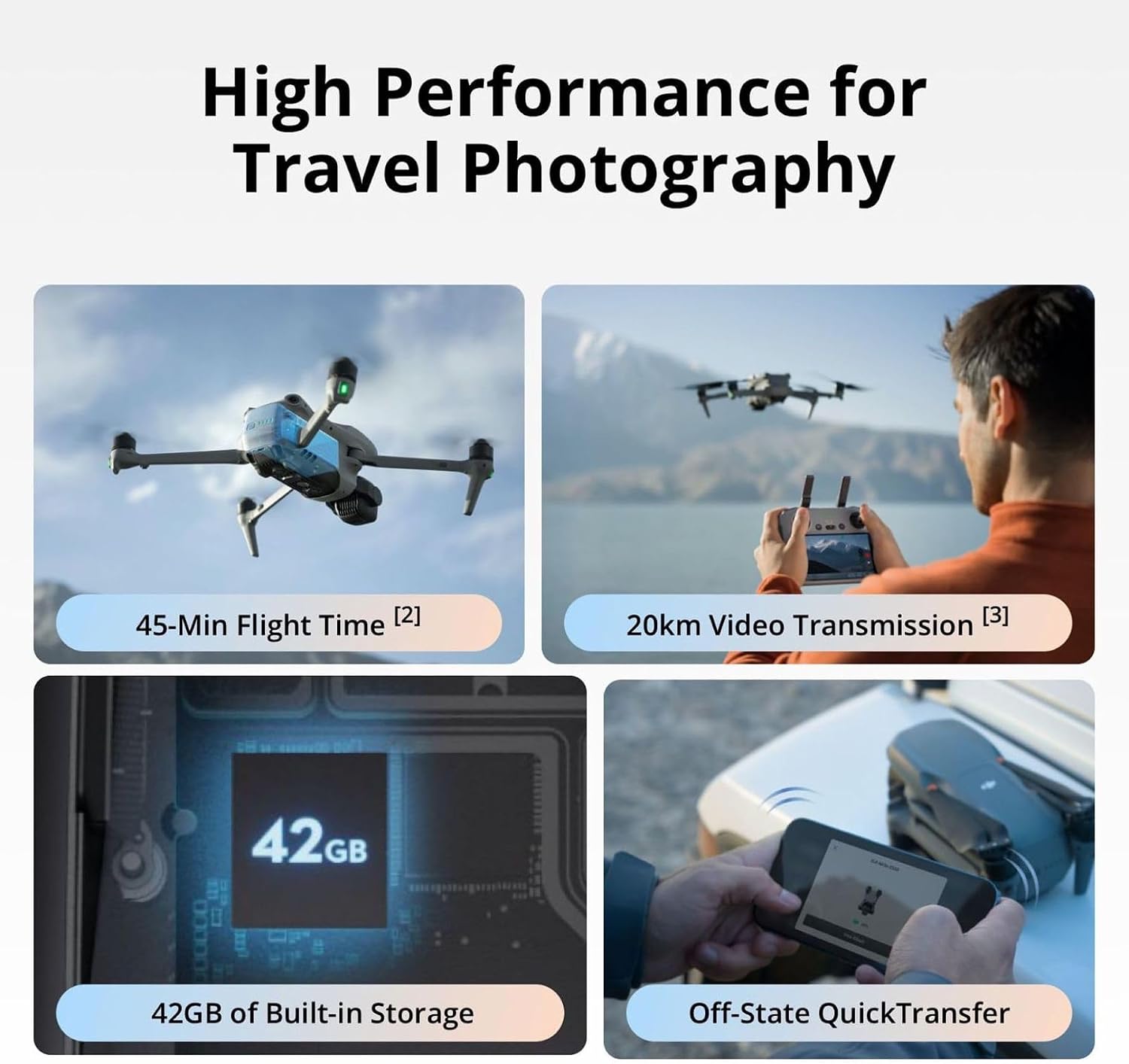 Drone DJI Air 3S Fly More Combo (DJI RC-N3)