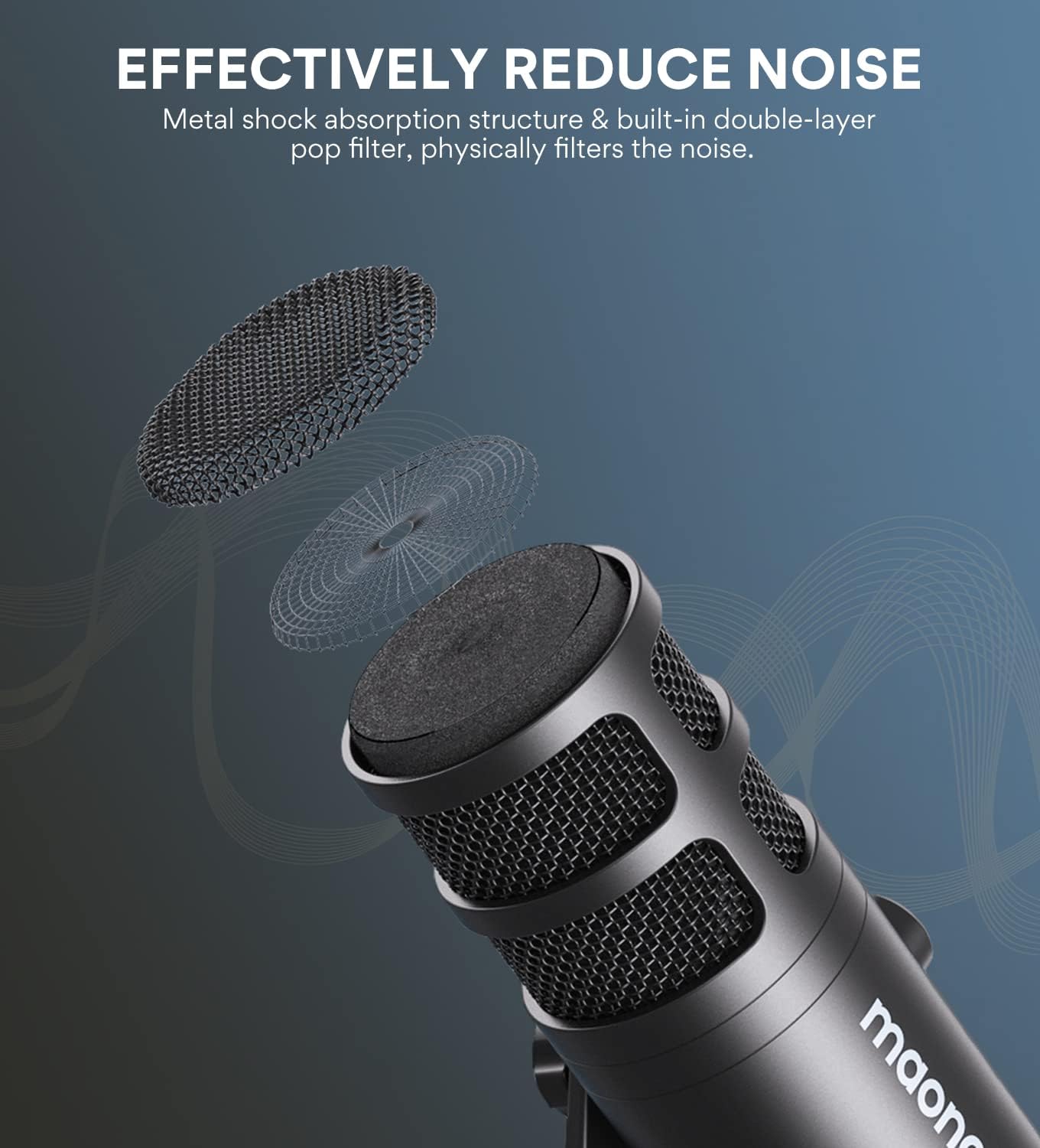 MICROPHONE DYNAMIC USB PD100U