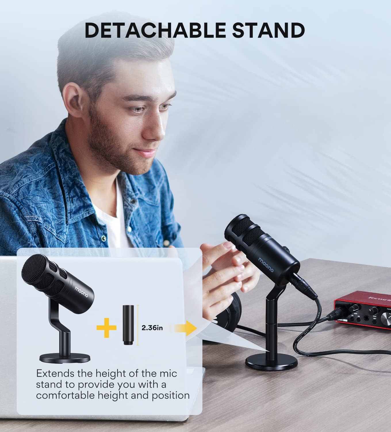 MAONO PD100 Podcast XLR Microphone