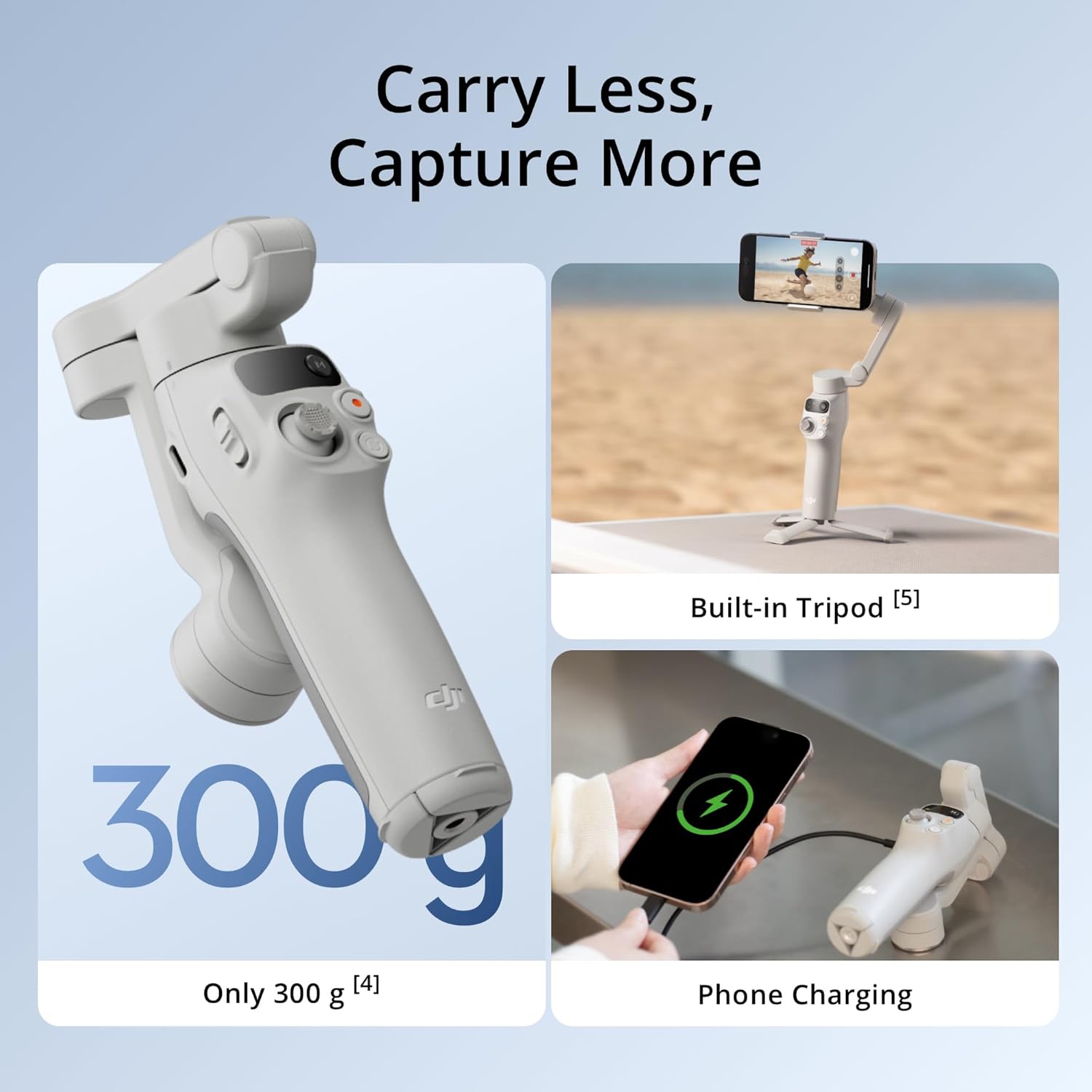 DJI Osmo Mobile 7 – Estabilizador Inteligente para Smartphones