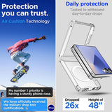 Capa ARAREE DUPLA TRANSPARENTE MAGSAFE SAMSUNG Z FLIP 7