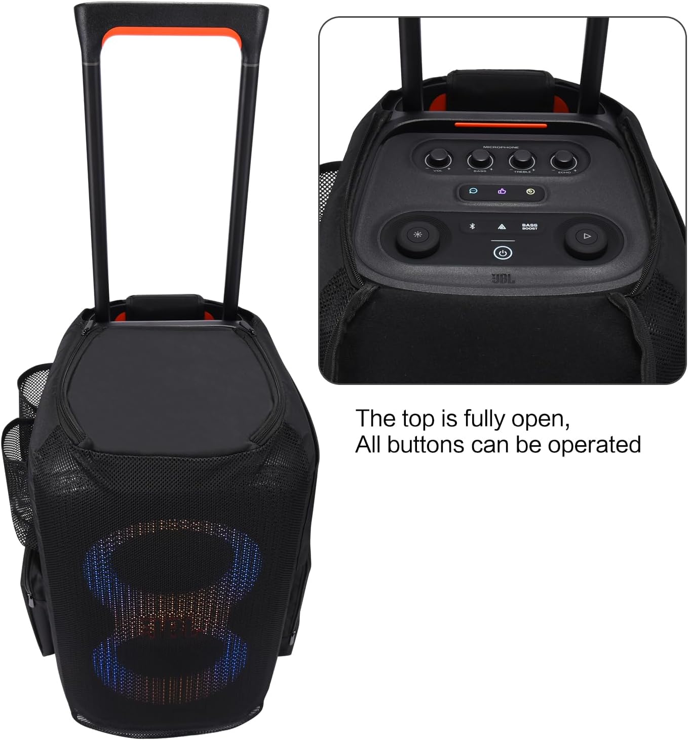 Capa Protetora Multifuncional para JBL PartyBox Stage 320