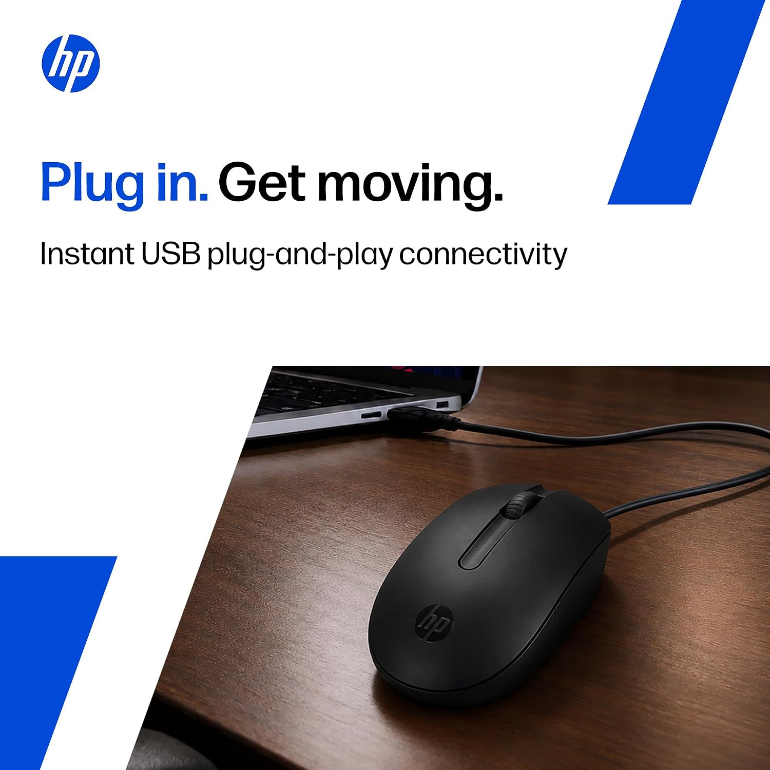 HP M10 — Rato USB com Fio