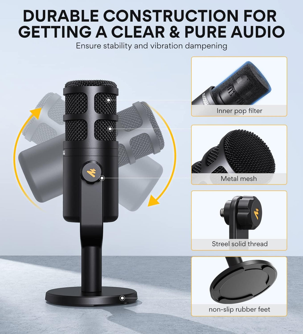 MAONO PD100 Podcast XLR Microphone