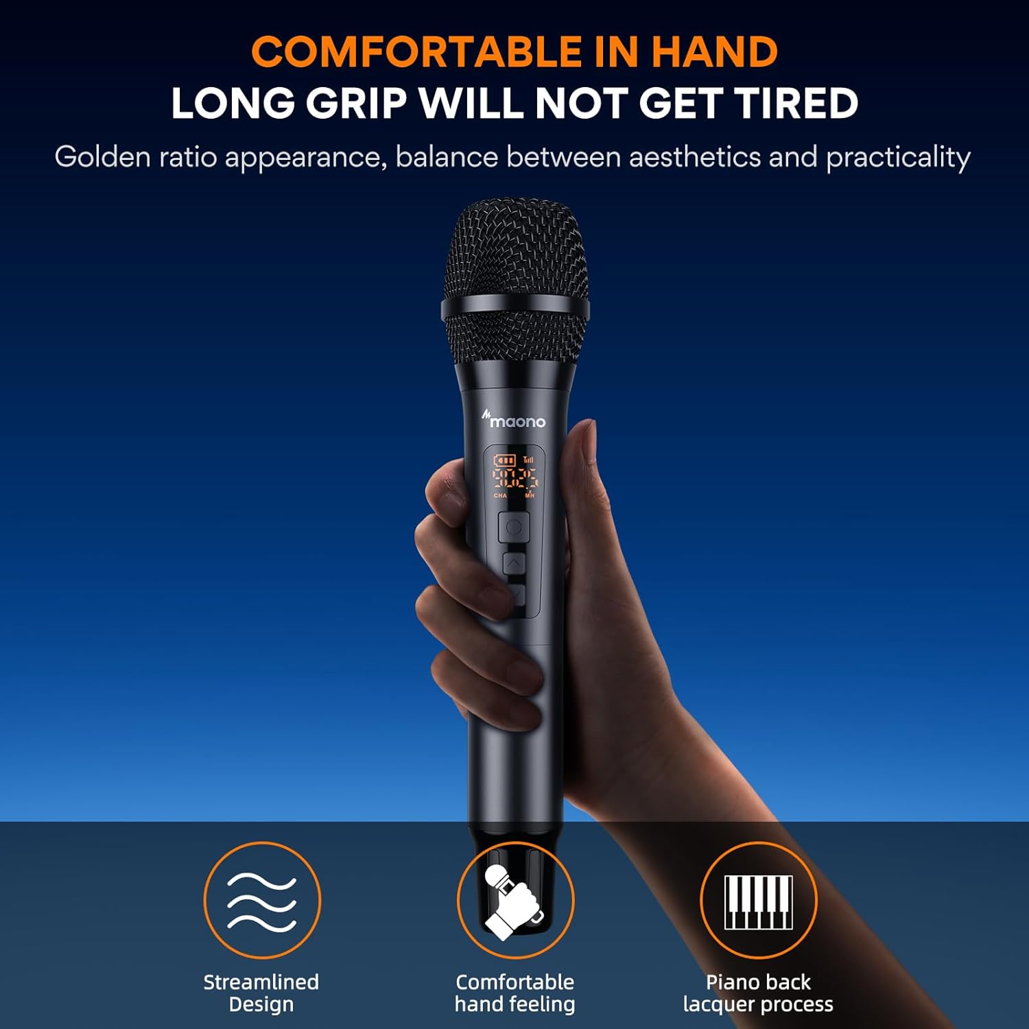 MAONO Wireless Microphone WM760 A2