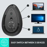 Mouse sem fio Logitech MX Vertical