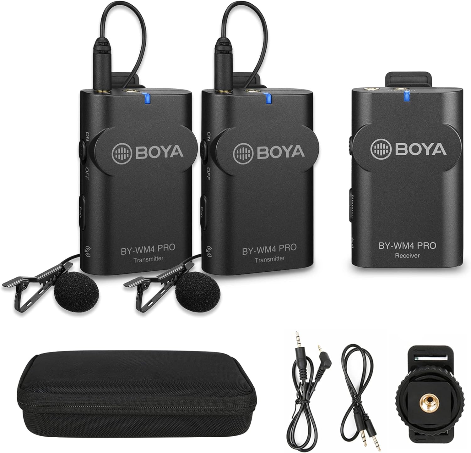 BOYA by-WM4 PRO K2 Wireless Lavalier Microphone