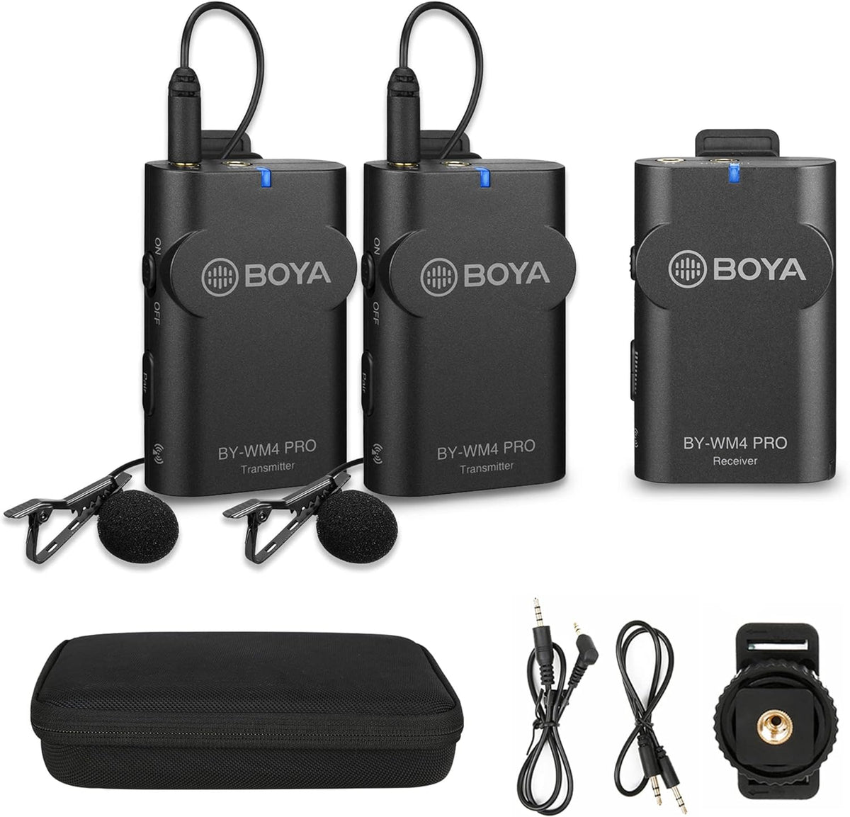 BOYA by-WM4 PRO K2 Wireless Lavalier Microphone