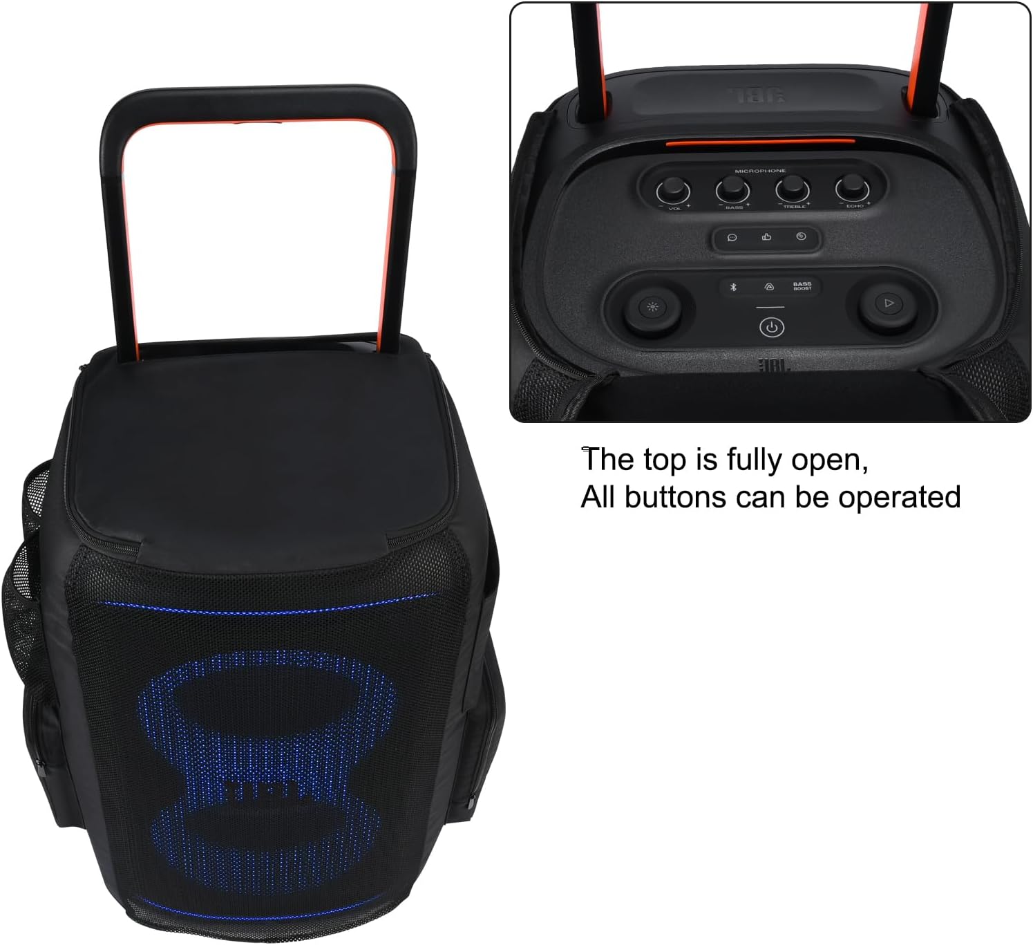 Capa protetora multifuncional para JBL PartyBox 520