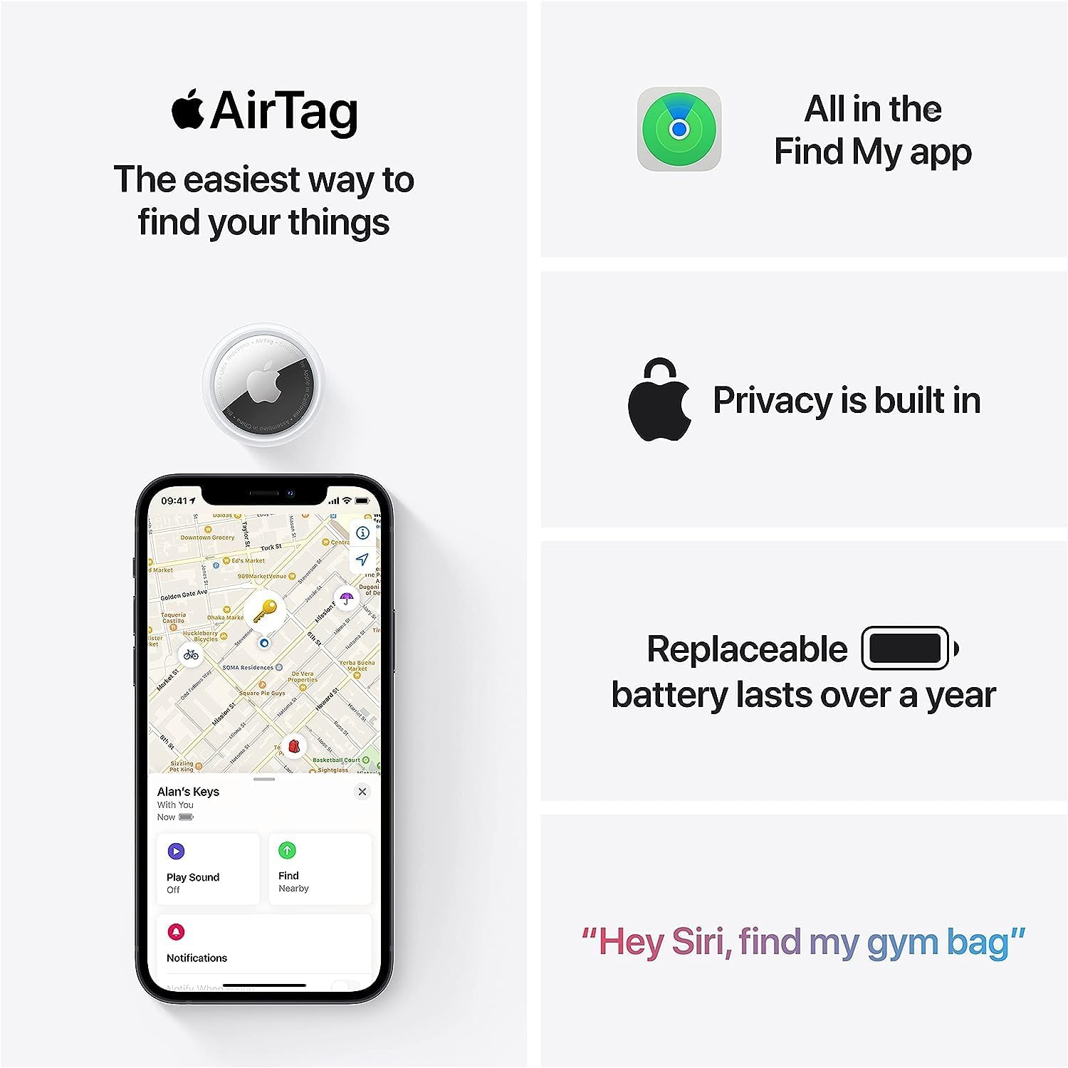 Apple AirTag Single Pack