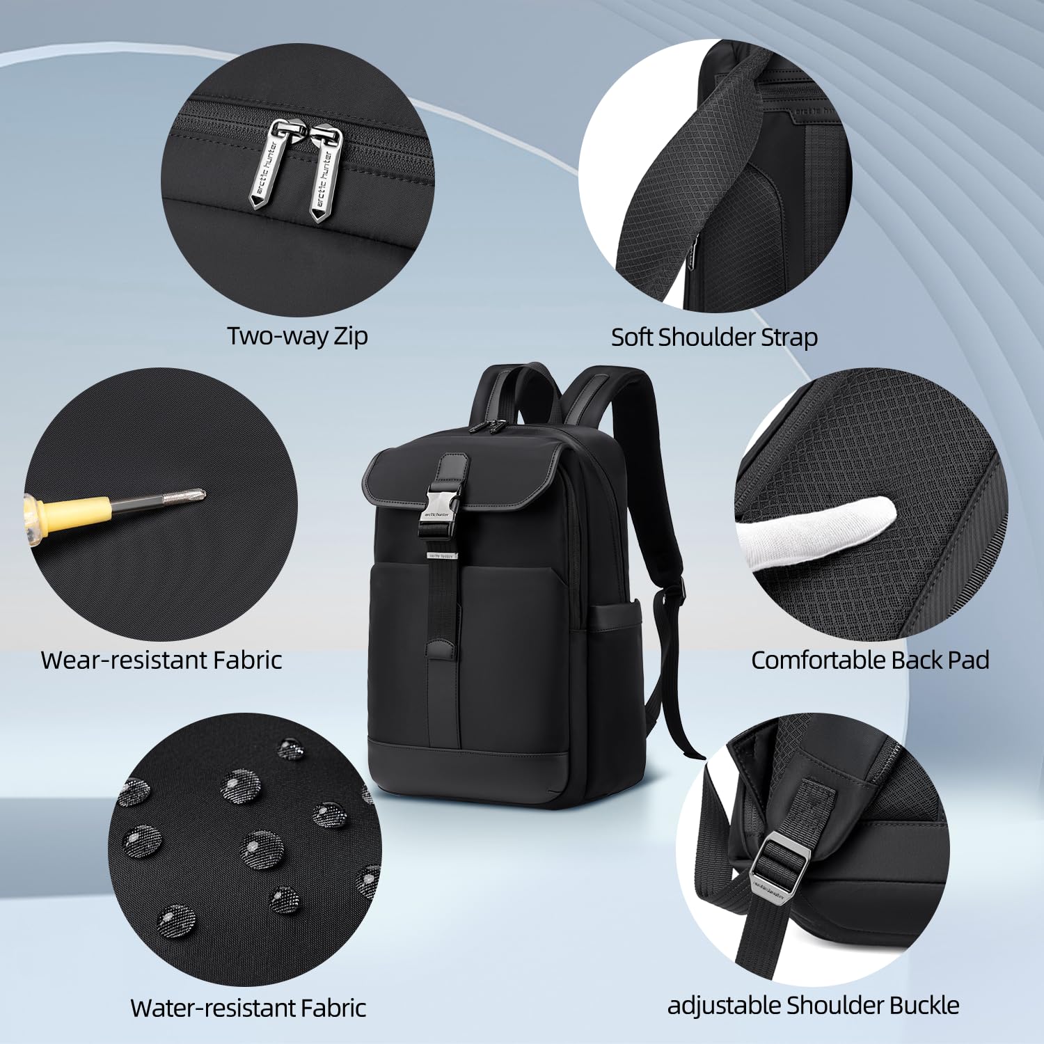 Arctic Hunter Multi-pocket Backpack B00812