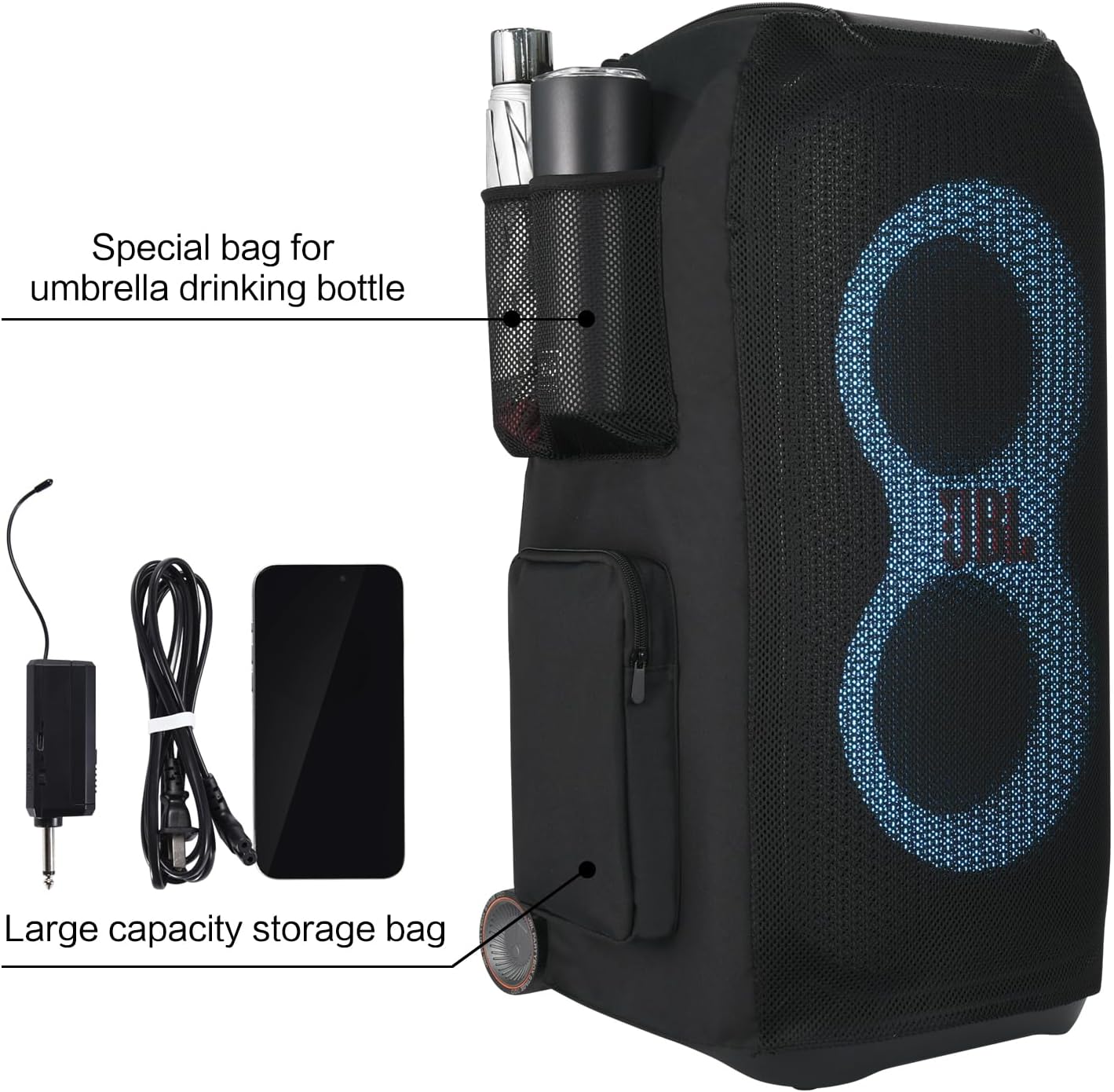 Capa Protetora Multifuncional para JBL PartyBox Stage 320
