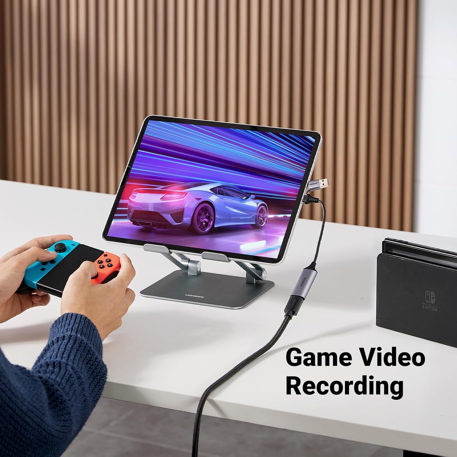 UGREEN Video Capture Card 4K HDMI to USB-A/USB-C HDMI