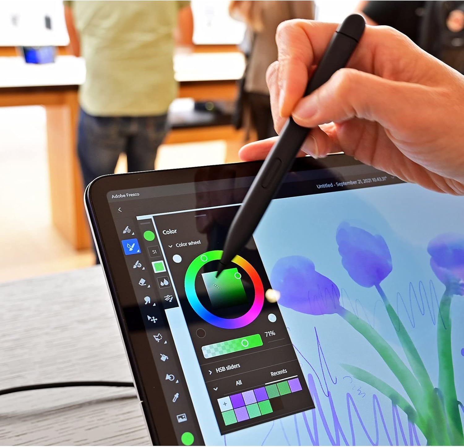 Teclado Microsoft Surface Pro Flex Keyboard + Caneta Slim Pen (Preto)