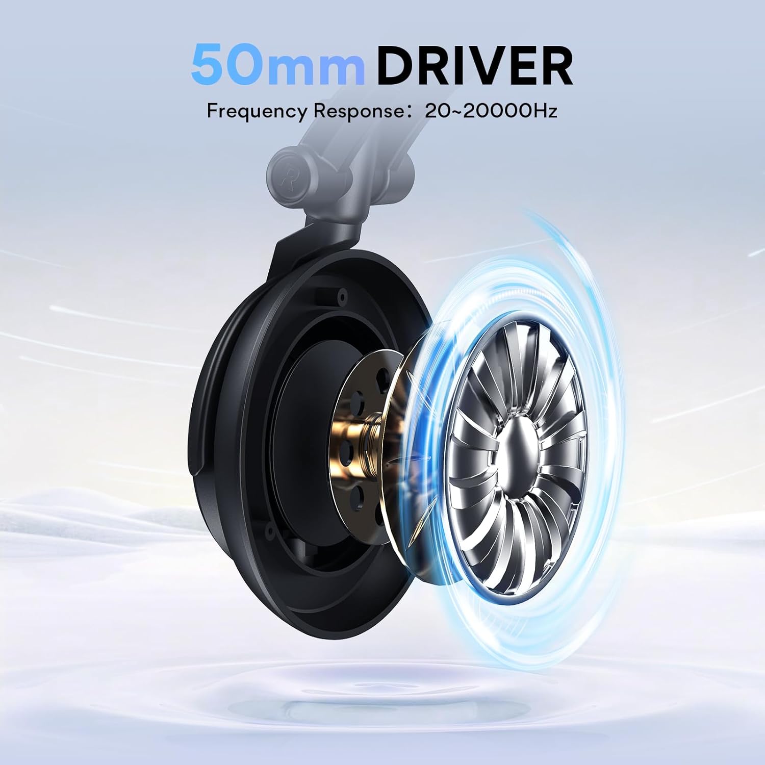 MAONO 50MM Drivers Fones de ouvido de estúdio AU-MH601