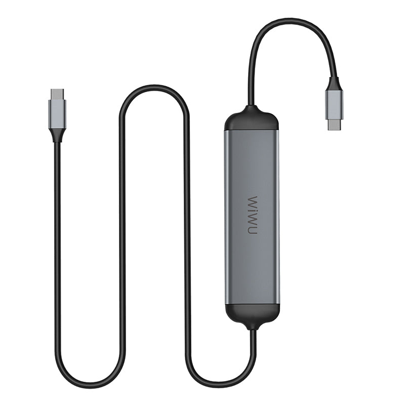 WiWU Alpha 521 Gray Aluminum Alloy