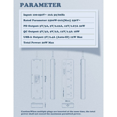 Power Extension Socket