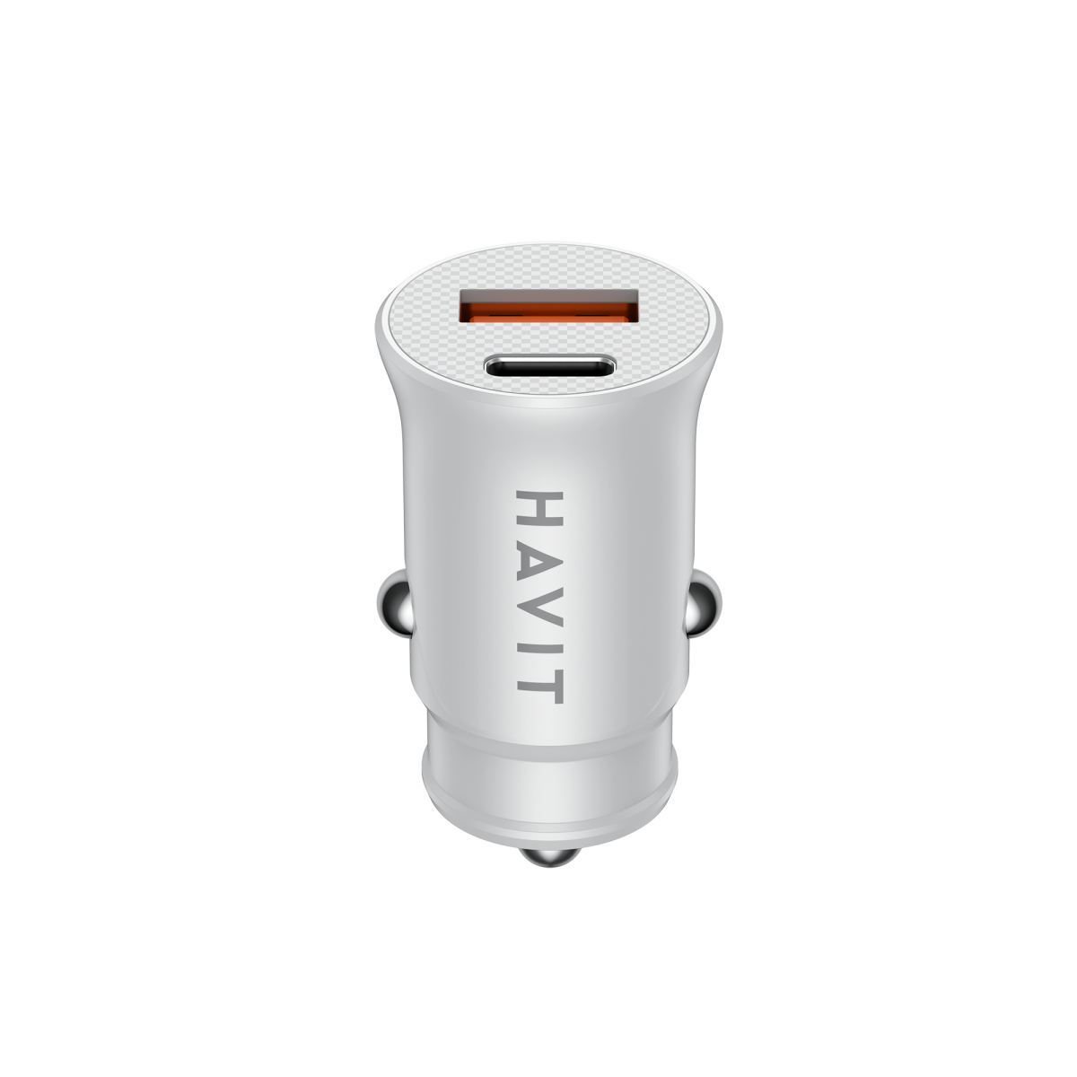 CARGADOR DE CARRO HAVIT USB-A + USB-C 20W/3A CC2022