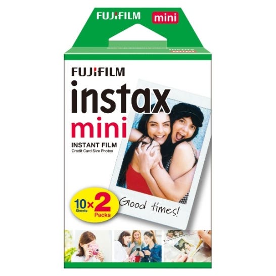 Fujifilm Instax Mini Twin Film Pack (20 Photos)