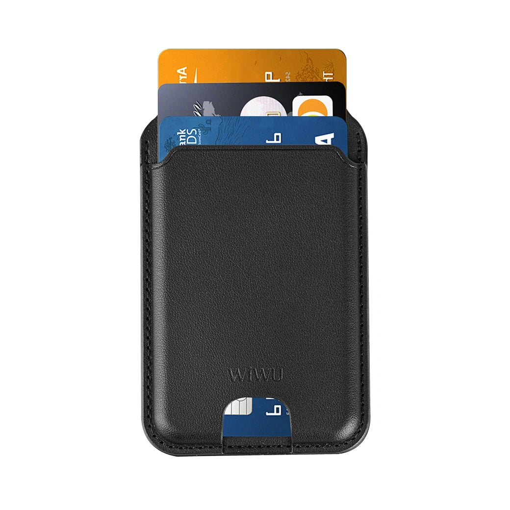 WiWU Mag Wallet MW-003 – Porta-Cartões Magnético com Suporte