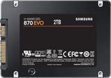 Samsung Electronics 870 EVO 2TB 2.5 Inch SATA III Internal SSD (MZ-77E2T0B/AM)