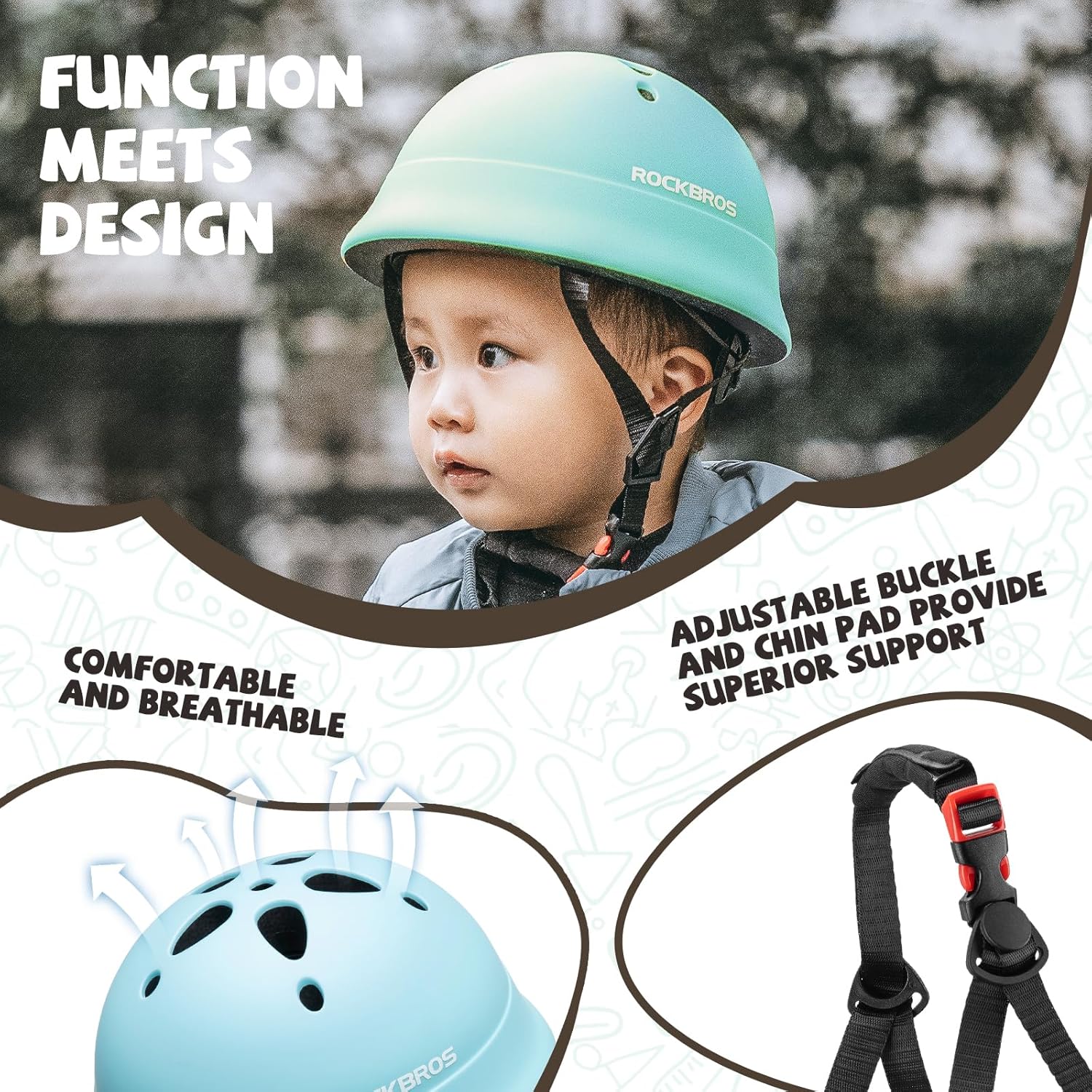 Capacete Infantil ROCKBROS2900