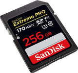 SanDisk Extreme PRO SDXC UHS-I Card - C10, U3, V30, 4K UHD