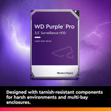 WD Purple Pro Smart Video Hard Drive - 18TB