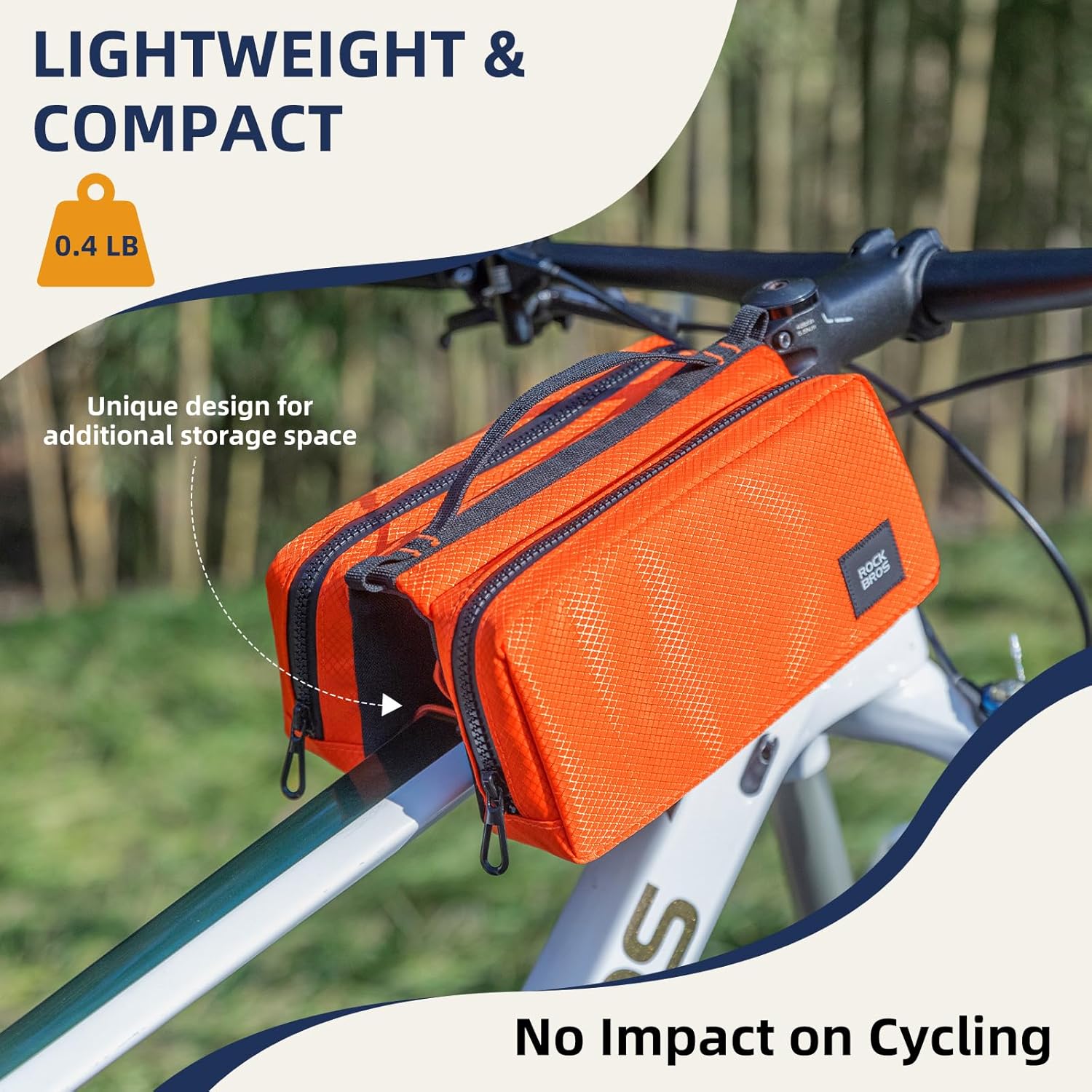 ROCKBROS Bike Top Tube Bag