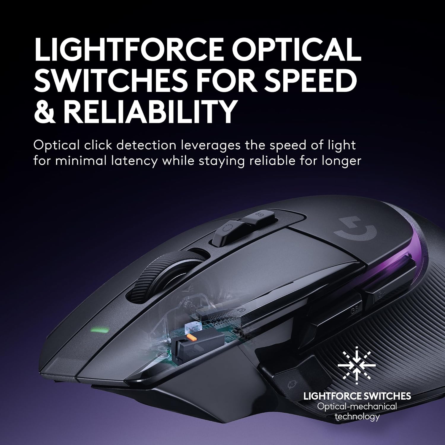 Logitech G502 X PLUS Wireless Gaming Mouse