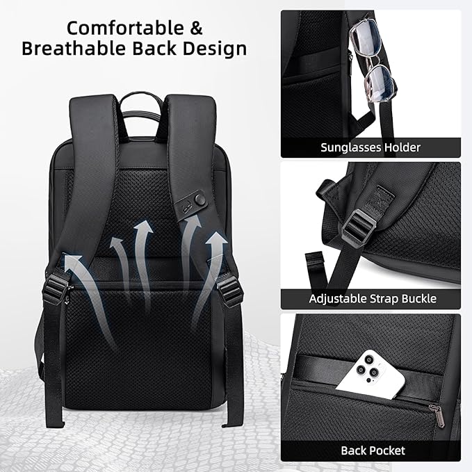 Arctic Hunter Slim Office Backpack B00872