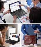 Teclado bluetooth com touchpad para tab s9/x710/s9 fe/s10 fe 11.0"