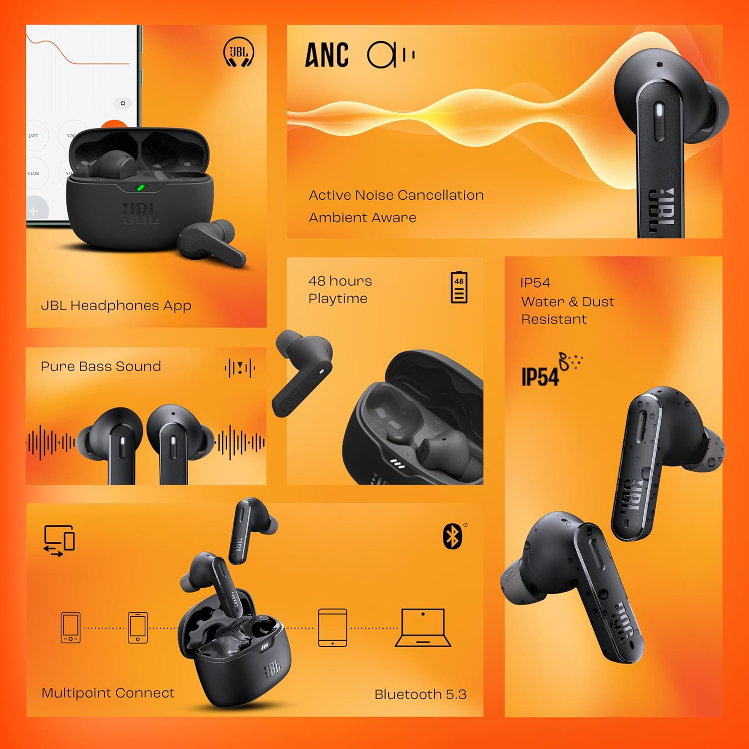 JBL Tune 245 NC