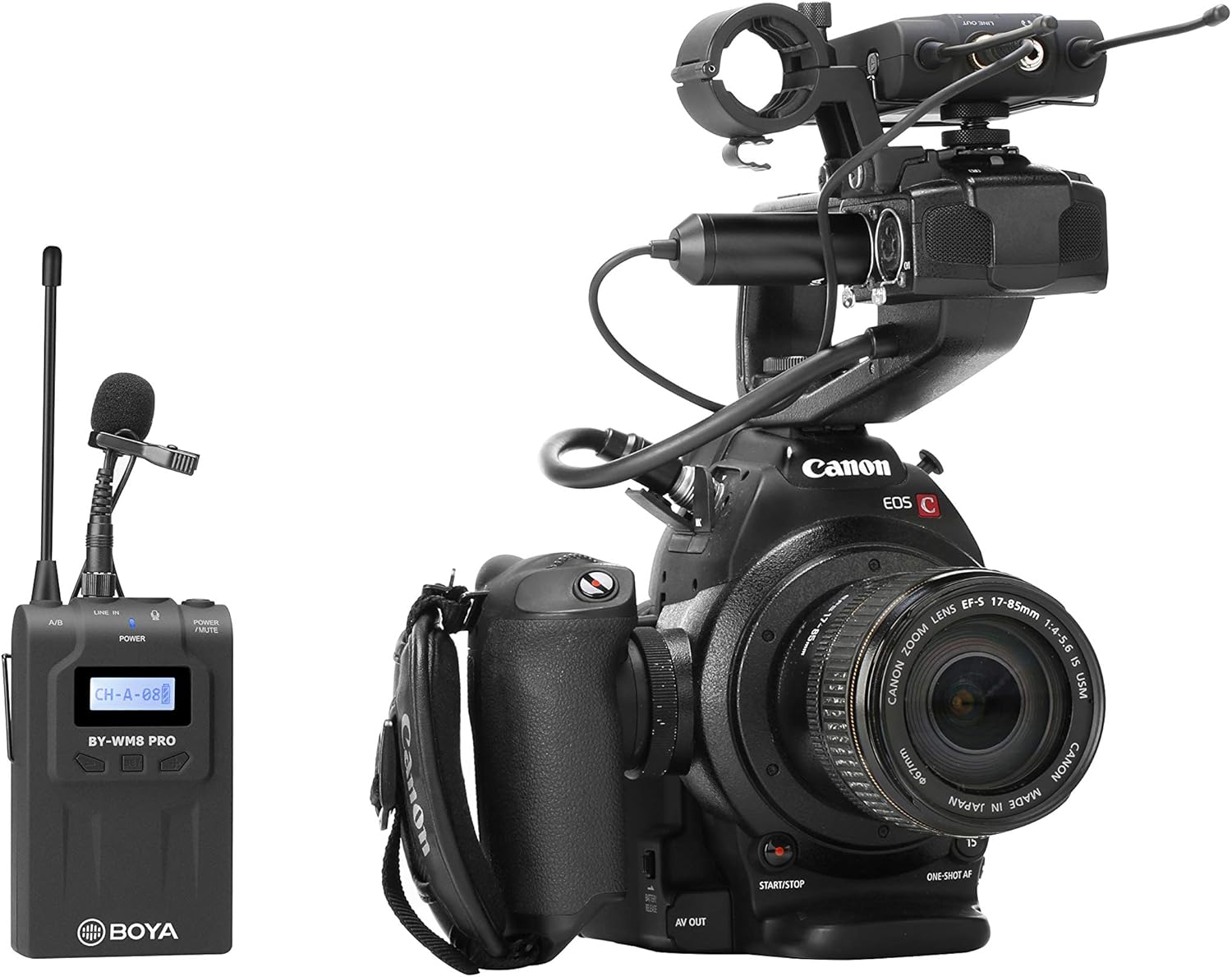 Microfone sem fio UHF BY-WM8 PRO K1