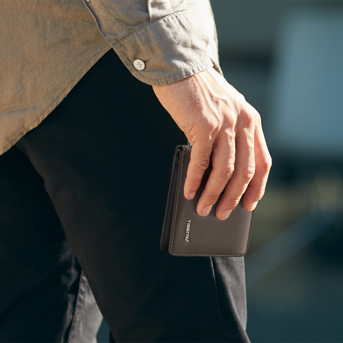 Tigernu men's artificial leather wallet