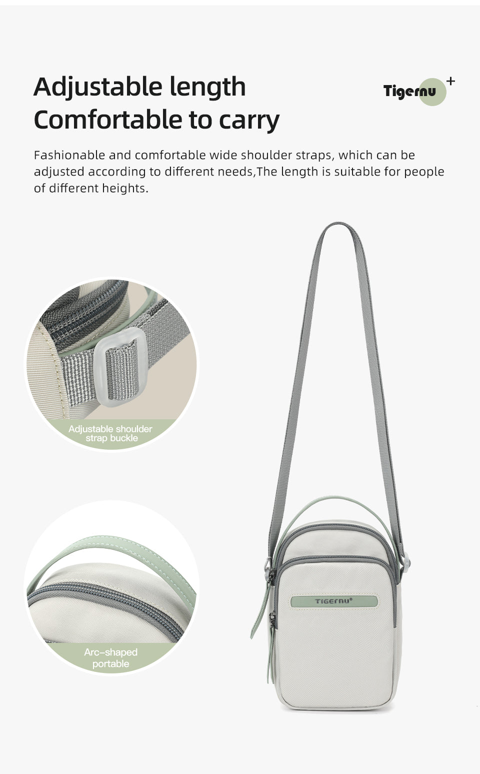 Tigernu T-S8810 Mini Crossbody Sling Bag
