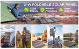 ALLPOWERS SP002 21W Solar Charger with 10000mAh Power Bank