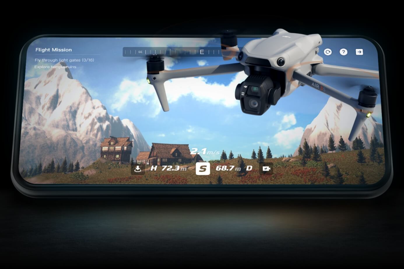 Drone DJI Air 3S Fly More Combo (DJI RC-N3)