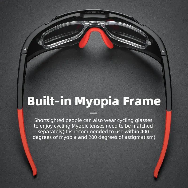 Sports Sunglasses Polarized Adjustable Nose Support Eyewear Goggle