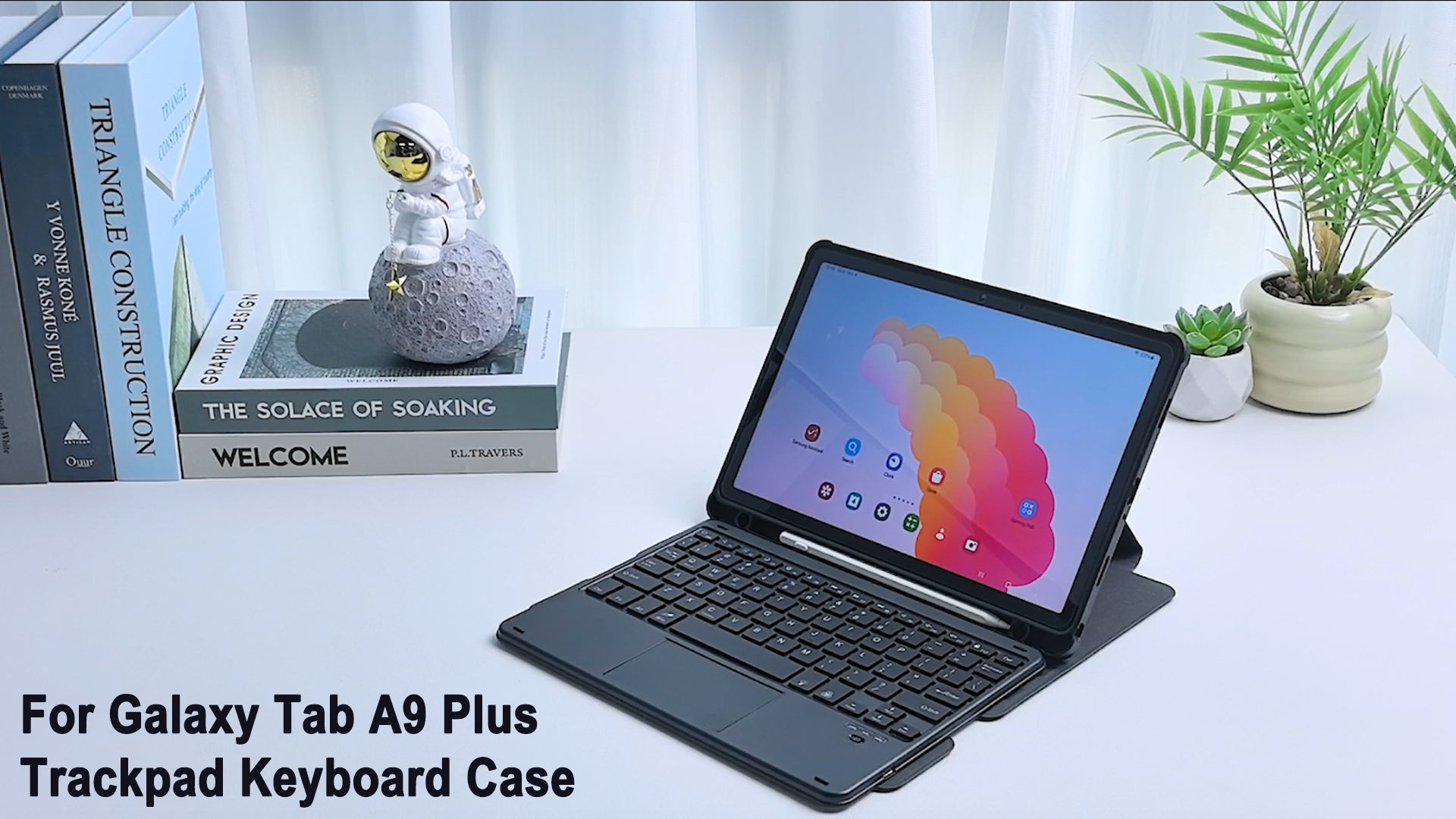 Teclado bluetooth A9 PLUS com touchpad X215/210